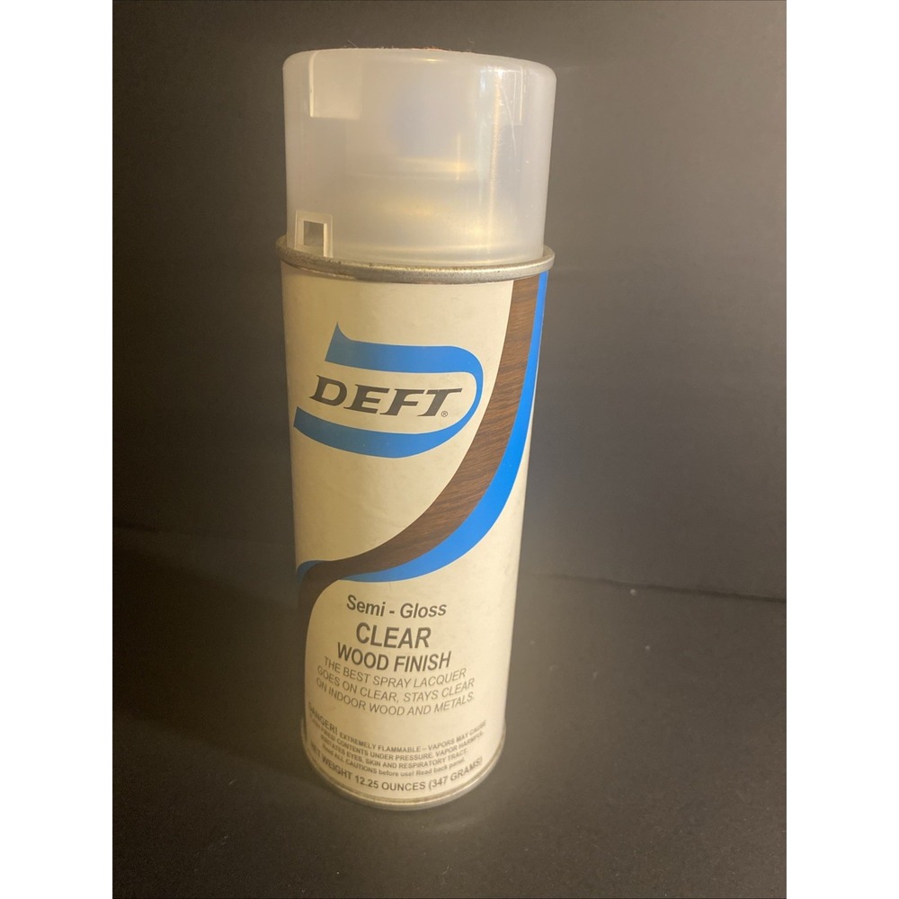 DEFT (PP&G)  Semi-Gloss 12.25 oz Clear Wood Finish Aerosol -